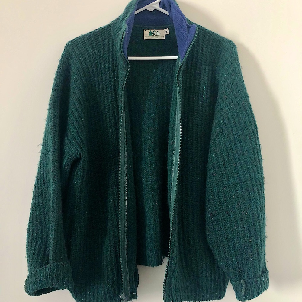 Vintage REI Zip-up Sweater